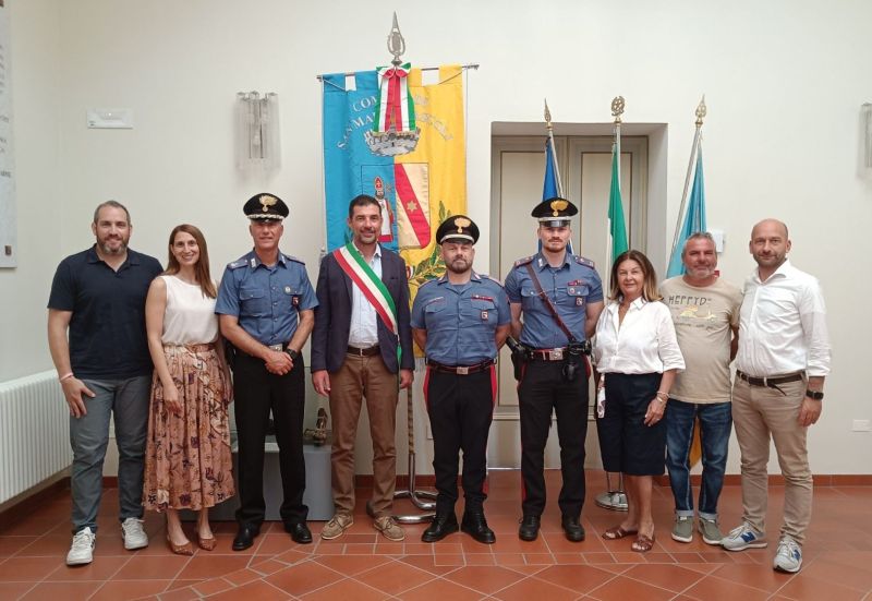 Lamministrazione comunale incontra il nuovo Comandante