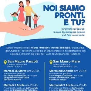 Serate sulla prevenzione del rischio idraulico e incendio domestico